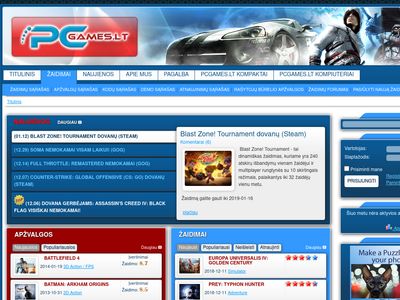 PC žaidimai | PCgames.lt  www.pcgames.lt