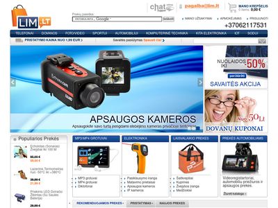 Elektroninė Parduotuvė: Dovanos, Videoregistratoriai, MP3 Grotuvai