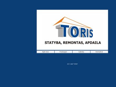 UAB TORIS  www.toris.lt