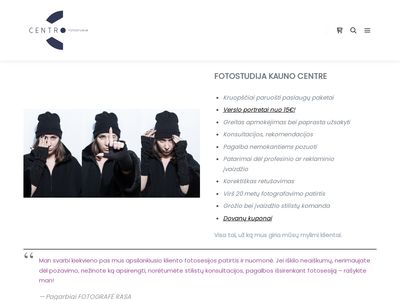 CENTRO STUDIJA  www.centrostudija.lt