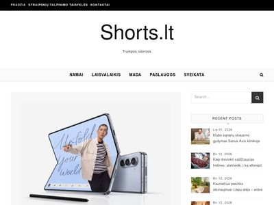 Shorts.lt &laquo; Trumpai: straipsniai, naujienos, patarimai