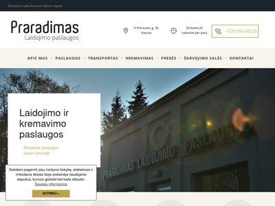 UAB Praradimas  www.praradimas.lt