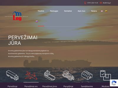 Titulinis | UAB "Mitransa logistika"  www.mlog.lt