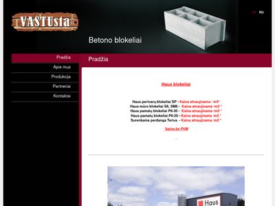 Betonoblokeliai.lt  www.betonoblokeliai.lt