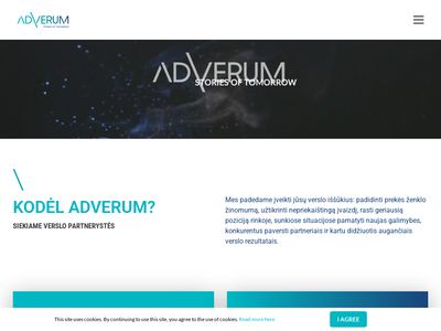 AD VERUM – Ryšiai su visuomene  www.adverum.lt