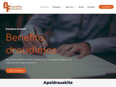 Benefita draudimas  www.benefitadraudimas.lt
