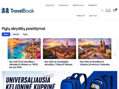 Atrask geriausius ir pigiausius kelionių bei pigių skrydžių pasiū