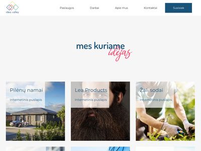 Idėjų Slėnis – Svetainių kūrimas | SEO | Dizainas