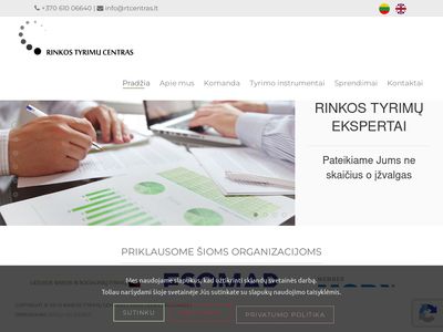 Rinkos tyrimų centras  www.rtcentras.lt