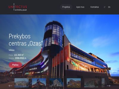 UNITECTUS – architektų grupė  www.unitectus.lt
