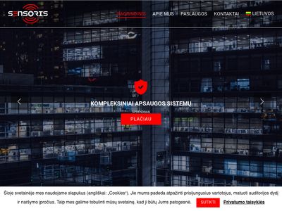 Apsaugos sistemos: montavimas, įrengimas, aptarnavimas – UAB "