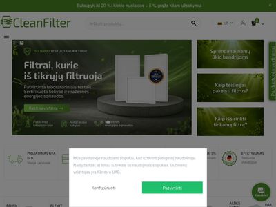 Filtrai rekuperatoriui pigiau: kokybė ir patikimumas