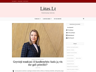 Litas.Lt – Žinantiems pinigų ir laiko vertę  www.litas.lt