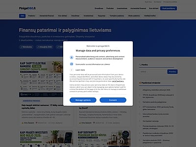 Pinigai360.lt | Finansų patarimai ir palyginimas lietuviams