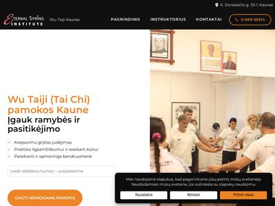 Wu Taiji (Tai Chi) Kaune – Nemokama pirma pamoka  wutaijikaunas.lt