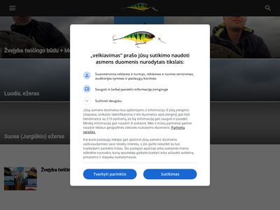 Žvejyba, batimetrija, žuvys, žvejybos reikmenys – velkiavimas.lt