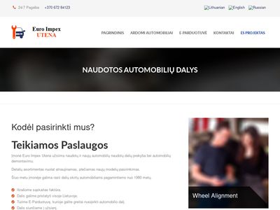 EURO IMPEX UTENA – Automobiliu Dalys  www.euroimpex.lt