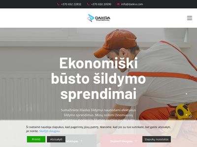 UAB DAIKRA | Šaldymas.Kondicionavimas.Šildymas  daikra.lt