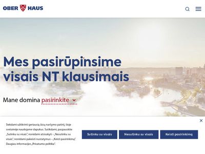 Ober-Haus Nekilnojamasis turtas – parduodami,išnuomojami butai,namai,