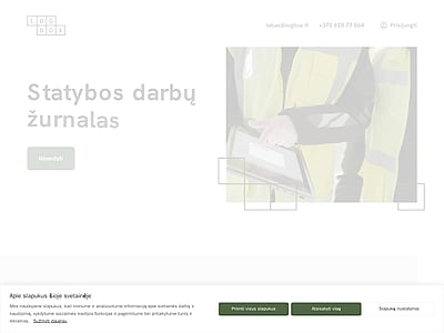 LogBox –  Statybos darbų žurnalas  www.logbox.lt