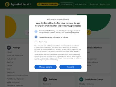 Žemės ūkio skelbimai | Agroskelbimai.lt  agroskelbimai.lt