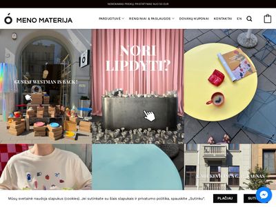 Keramikos parduotuvė internete ir gyvai. Dirbtuvės ir meno erdvės