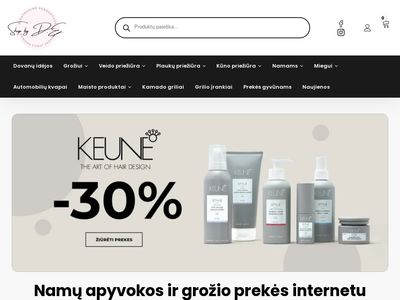 DEshop.lt – Namų Apyvokos ir Grožio Prekės Internetu