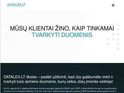 Bendrasis asmens duomenų apsaugos reglamentas įmonių veikloje