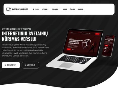 Internetinių Svetainių Kūrimas | Lenkite Konkurentus