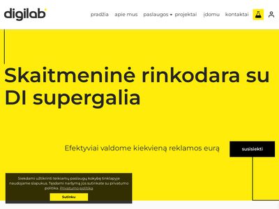 Skaitmeninės rinkodaros agentūra 💛 | digilab.lt