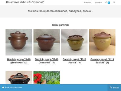 Oblius
www.gandas.lt