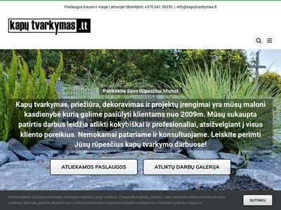 Kapų tvarkymas Kaune ir visoje Lietuvoje | Pigūs Paminklai |