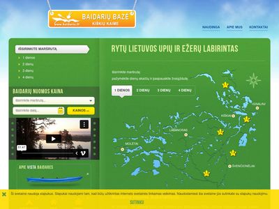 BAIDARIŲ NUOMA | baidariu.lt  www.baidariu.lt