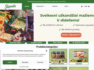 Skanula.lt | Sveiki užkandžiai  skanula.lt
