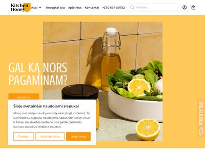 Kitchen Honey – Lietuviška Produkcija Patiekalams  kitchenhoney.lt
