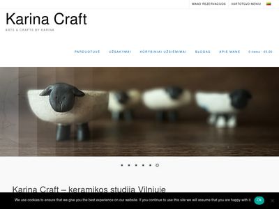 Karinacraft 👉 Keramikos Studija Vilniuje  karinacraft.com