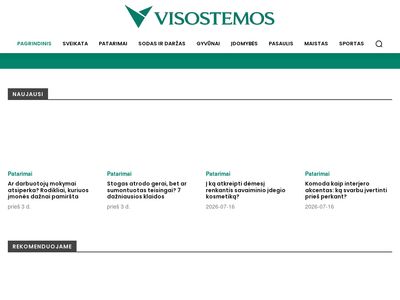 Visostemos.lt – Patarimai, įdomybės ir sveikatos naujienos |