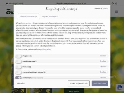Obuolių sidro actas | oksos.lt  www.oksos.lt