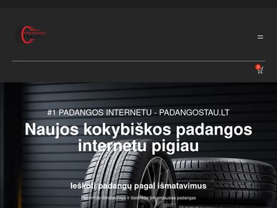 Naujos Padangos Internetu pigiau – PadangosTAU.lt