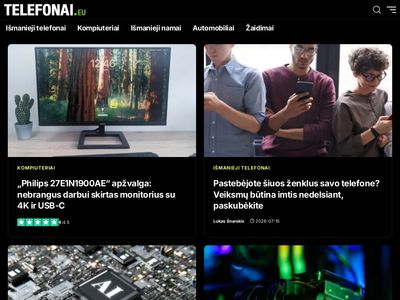Telefonai, kompiuteriai, laikrodžiai, auto – Telefonai.eu