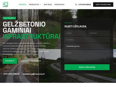 Apie mus  www.naujinta.lt