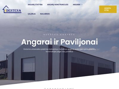 Angarai, Angarų statyba, karkasiniai angarai ir paviljonai