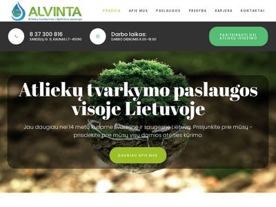 Apie mus – Alvinta  www.alvinta.lt
