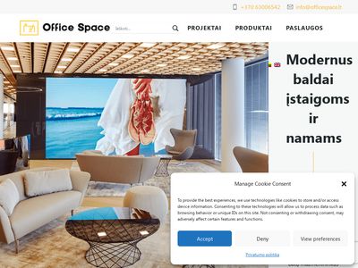 Modernūs baldai biurams ir namams | officespace.lt