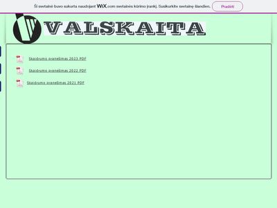 Valskaita  www.valskaita.lt