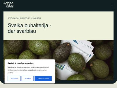 About us  www.valdymoapskaita.lt