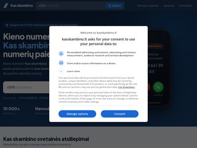 Kas skambino – Kas skambino?  kasskambino.lt