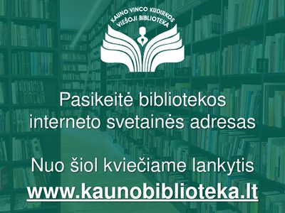 Kauno miesto savivaldybės Vinco Kudirkos viešoji biblioteka –