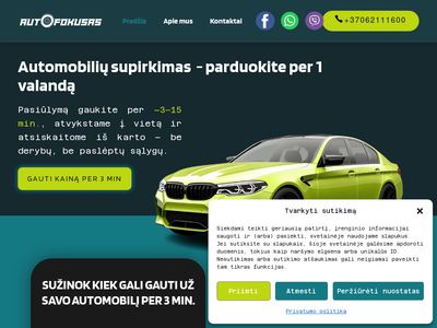 Auto supirkimas greitai ir brangiai 💶 – AUTOFOKUSAS
