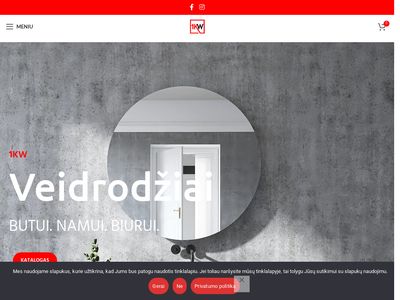 1KW Pagrindinis – 1 Kilovatas – Veidrodžių gamyba ir prekyba